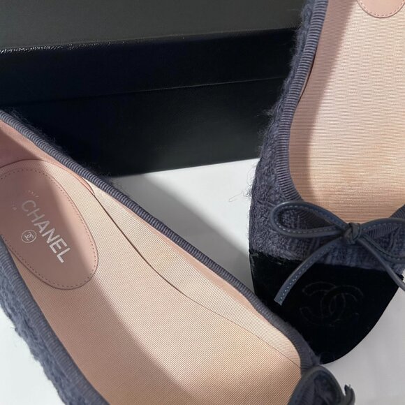 Chanel Ballerina Flats- 36.5 - Picture 1 of 8